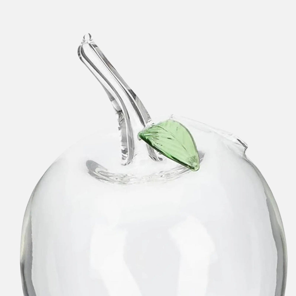 JABŁUSZKO SKARBONKA | HANNA - Biały / 9.5 x 9.5 cm / Szkła