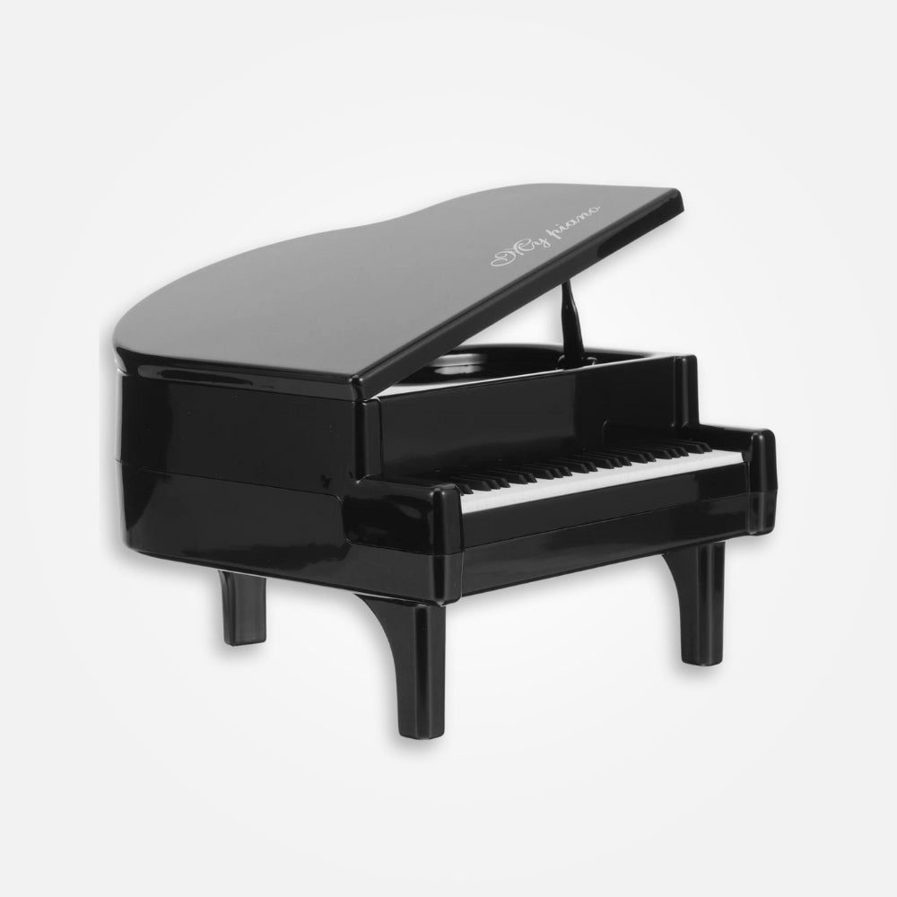 SKARBONKA FORTEPIAN | NINA - Czarny / 9.5 x 13.8 cm