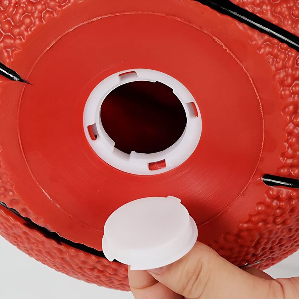 SKARBONKA PIŁKA KOSZYKÓWKA | TADEUSZ - Pomarańczowy / 15 x 14 cm