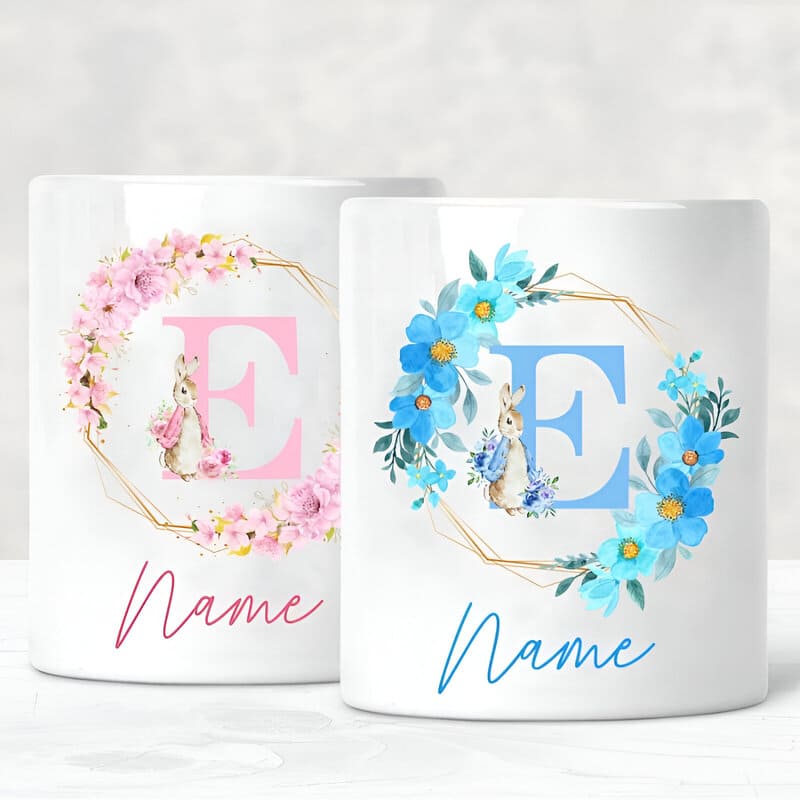 AAA.personalizowana skarbonka dla dziecka - E / Rose - Tirelire