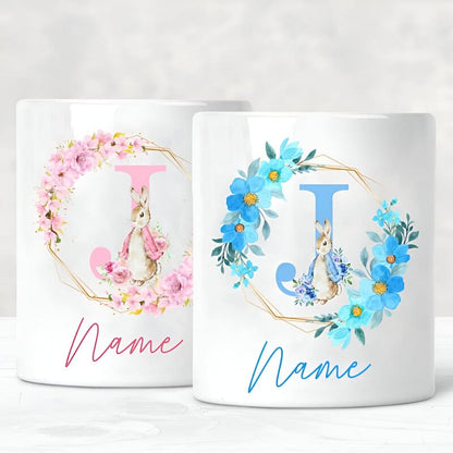 AAA.personalizowana skarbonka dla dziecka - J / Rose - Tirelire