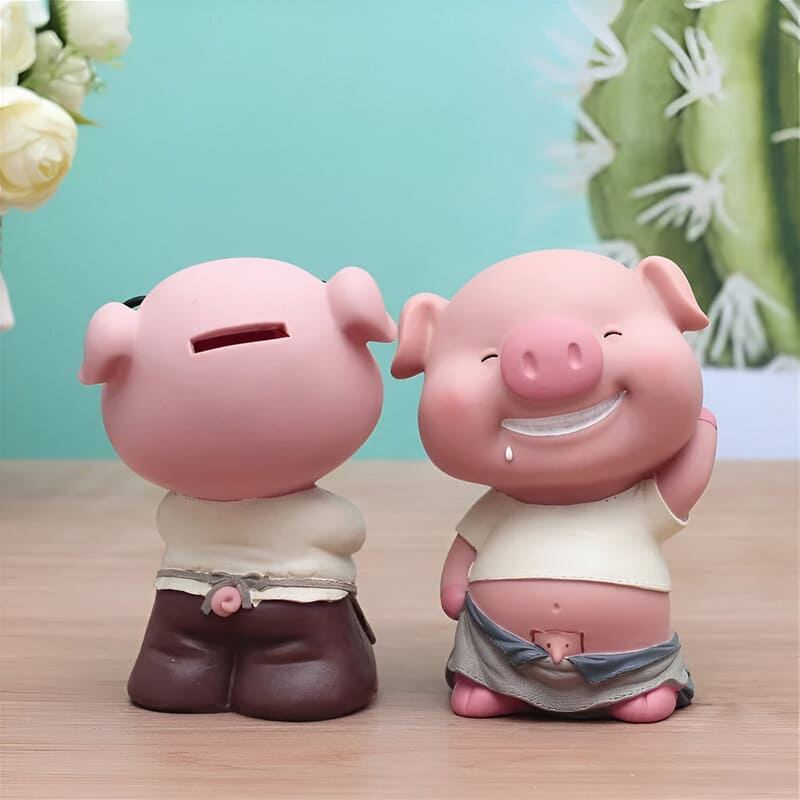 AAA.śmieszna świnka skarbonka - Tirelire