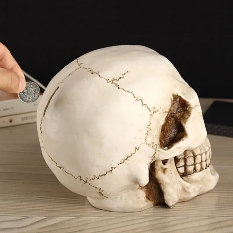 CZASZKA SKARBONKA - Tirelire