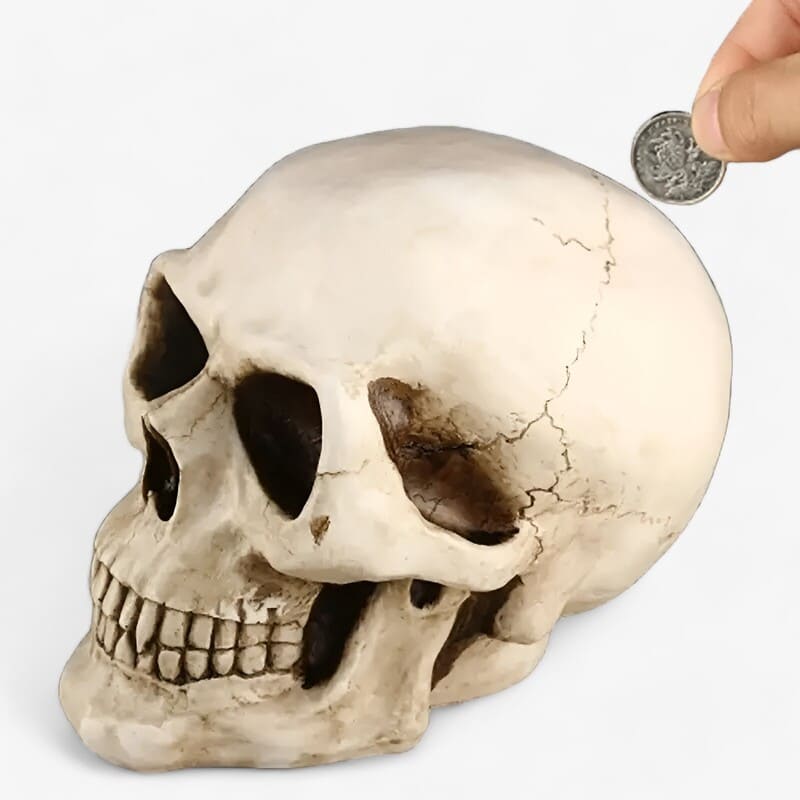 CZASZKA SKARBONKA - Tirelire