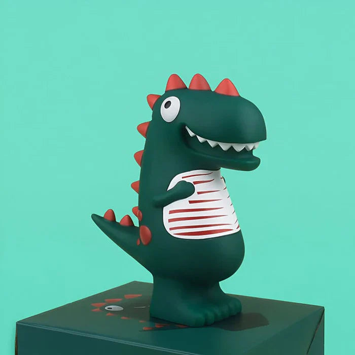 DINOZAUR SKARBONKA | FILIP - Zielony / 27 x 21 cm