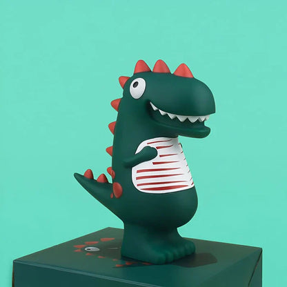 DINOZAUR SKARBONKA | FILIP - Zielony / 27 x 21 cm