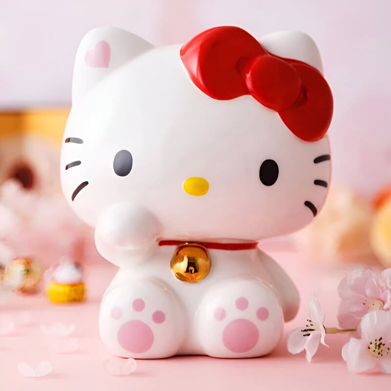 HELLO KITTY SKARBONKA - Blanc - Tirelire
