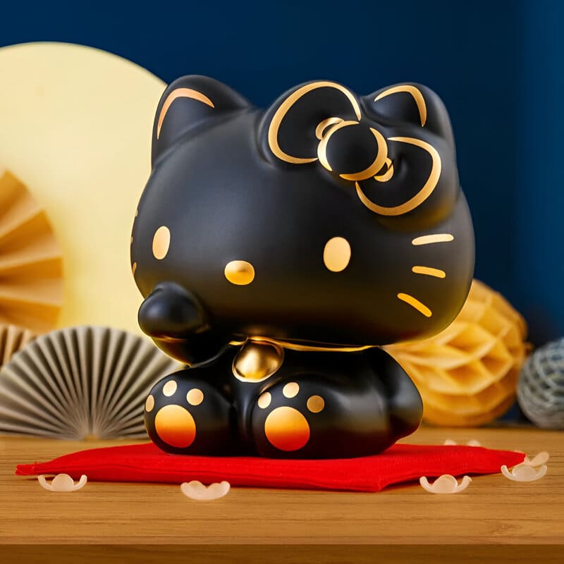 HELLO KITTY SKARBONKA - Noir - Tirelire