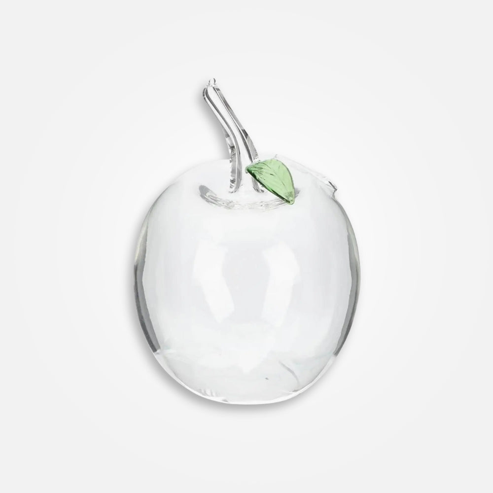 JABŁUSZKO SKARBONKA | HANNA - Biały / 9.5 x 9.5 cm / Szkła