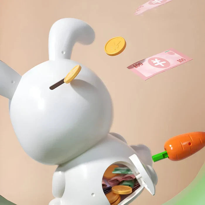 KRÓLIK SKARBONKA | SARA - Biały / 20 x 15.4 cm