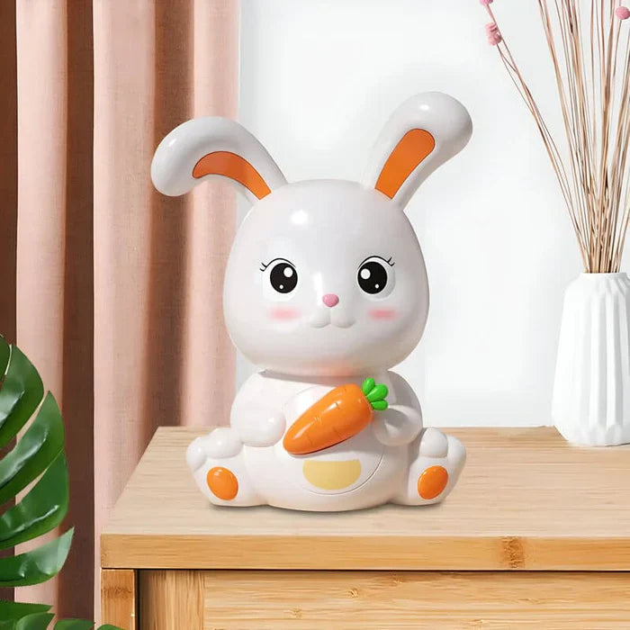 KRÓLIK SKARBONKA | SARA - Biały / 20 x 15.4 cm