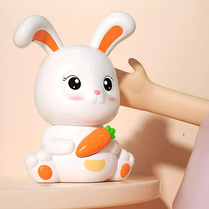 KRÓLIK SKARBONKA | SARA - Biały / 20 x 15.4 cm