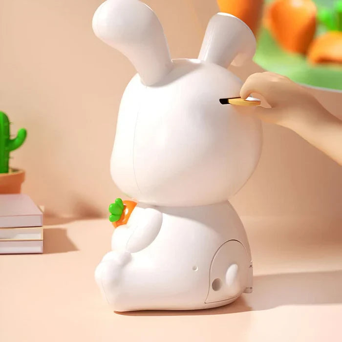 KRÓLIK SKARBONKA | SARA - Biały / 20 x 15.4 cm