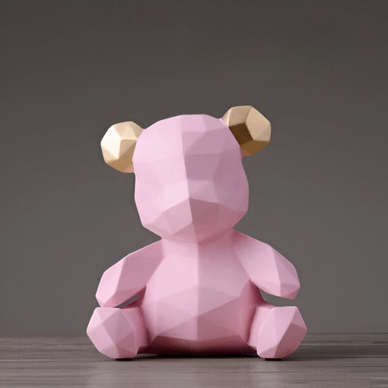 MIŚ SKARBONKA - Różowy - Tirelire