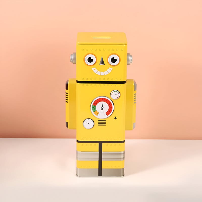ROBOT SKARBONKA | JAKUB - Żółty - Tirelire