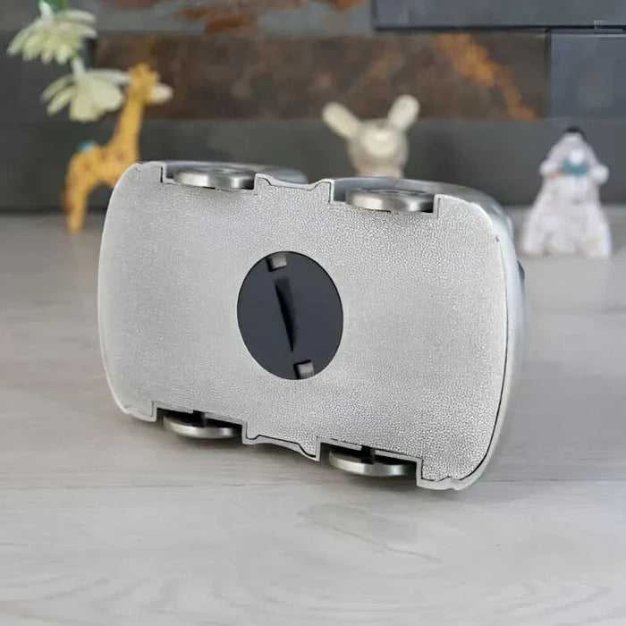 SKARBONKA AUTKO SREBRNE SAMOCHÓD | PIOTR - Srebrny / 7 x 14 cm / Metal