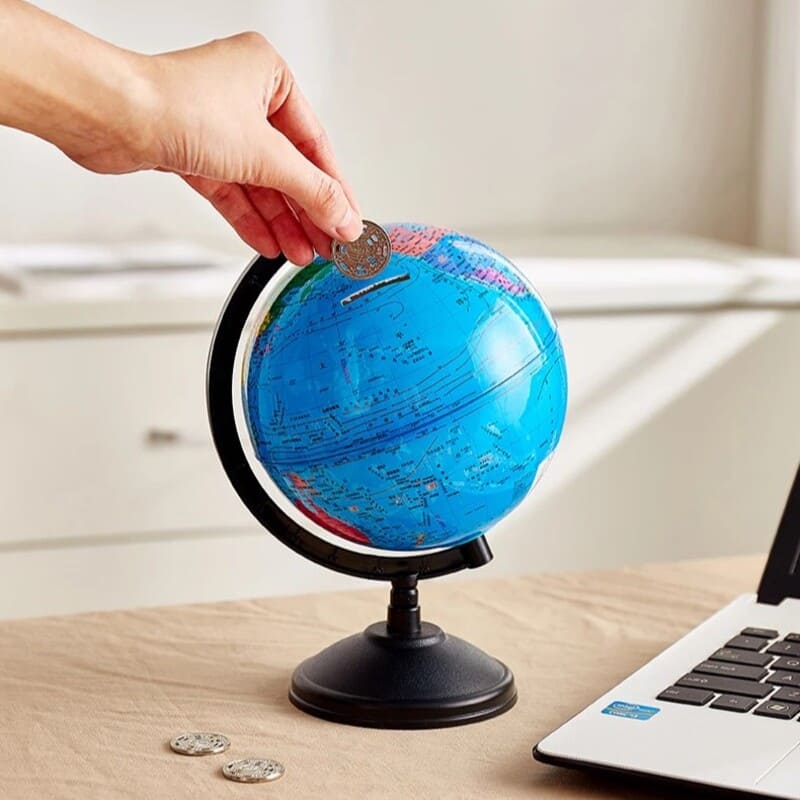 SKARBONKA GLOBUS - Tirelire