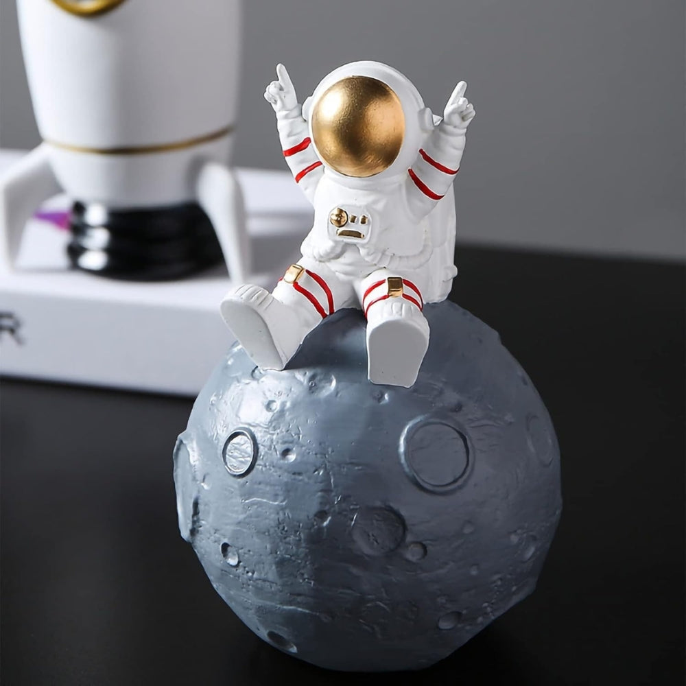 SKARBONKA KOSMONAUTA | BRUNO - Szary / 23 x 15.5 cm