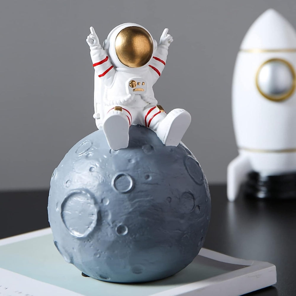 SKARBONKA KOSMONAUTA | BRUNO - Szary / 23 x 15.5 cm