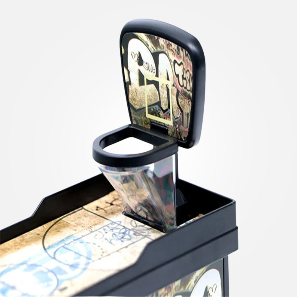 SKARBONKA KOSZYKÓWKA | NATAN - Czarny / 13 x 20.5 cm