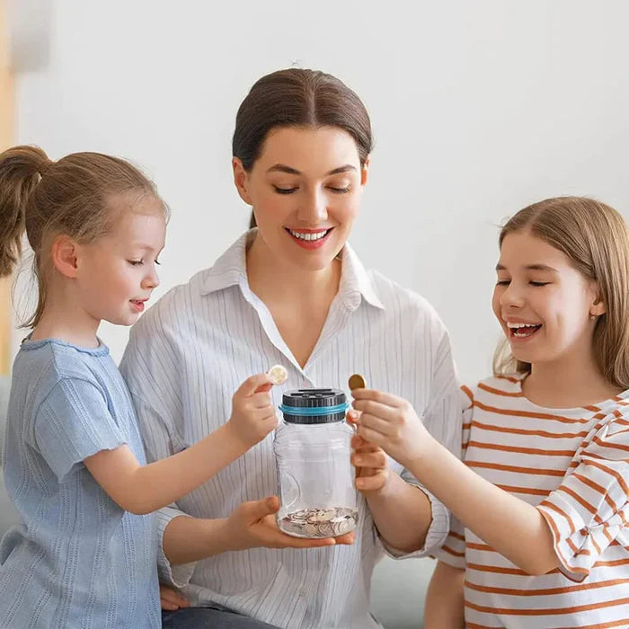 SKARBONKA LICZĄCA PIENIĄDZE | STANISŁAW - 20 x 11.5 cm / Plastik