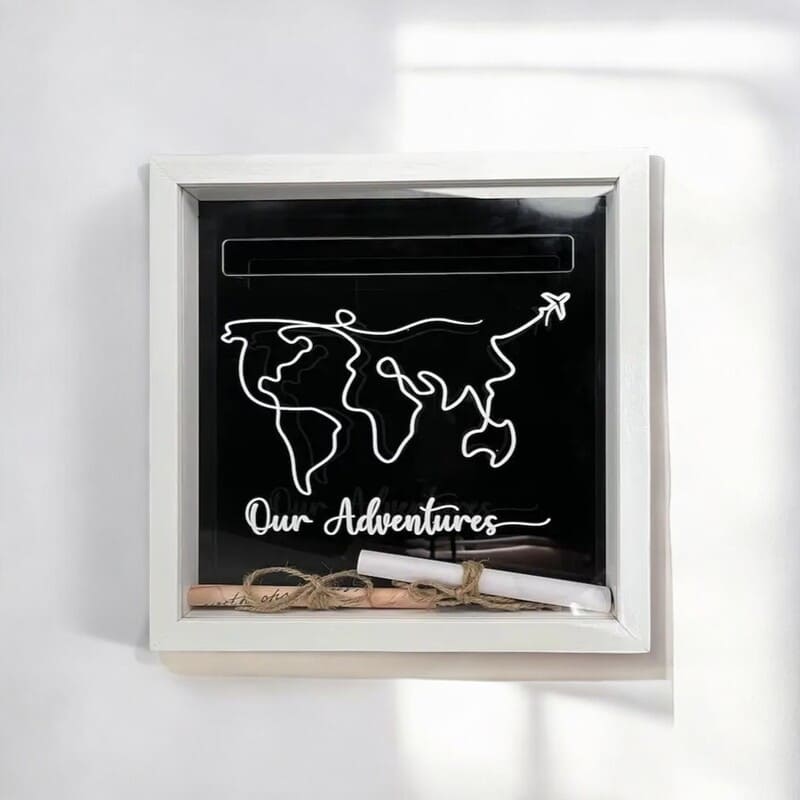 SKARBONKA NA WYJAZD - Biały / Mała - Tirelire