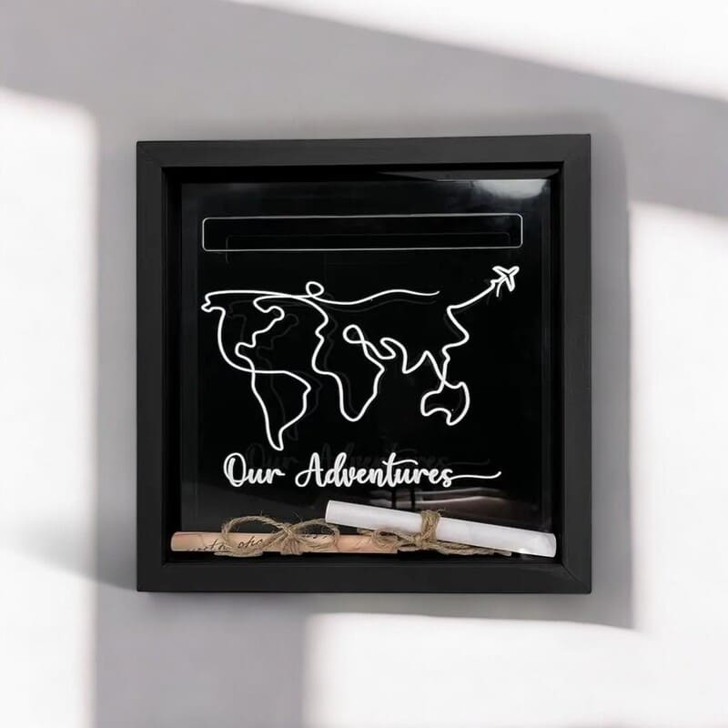 SKARBONKA NA WYJAZD - Czarny / Mała - Tirelire