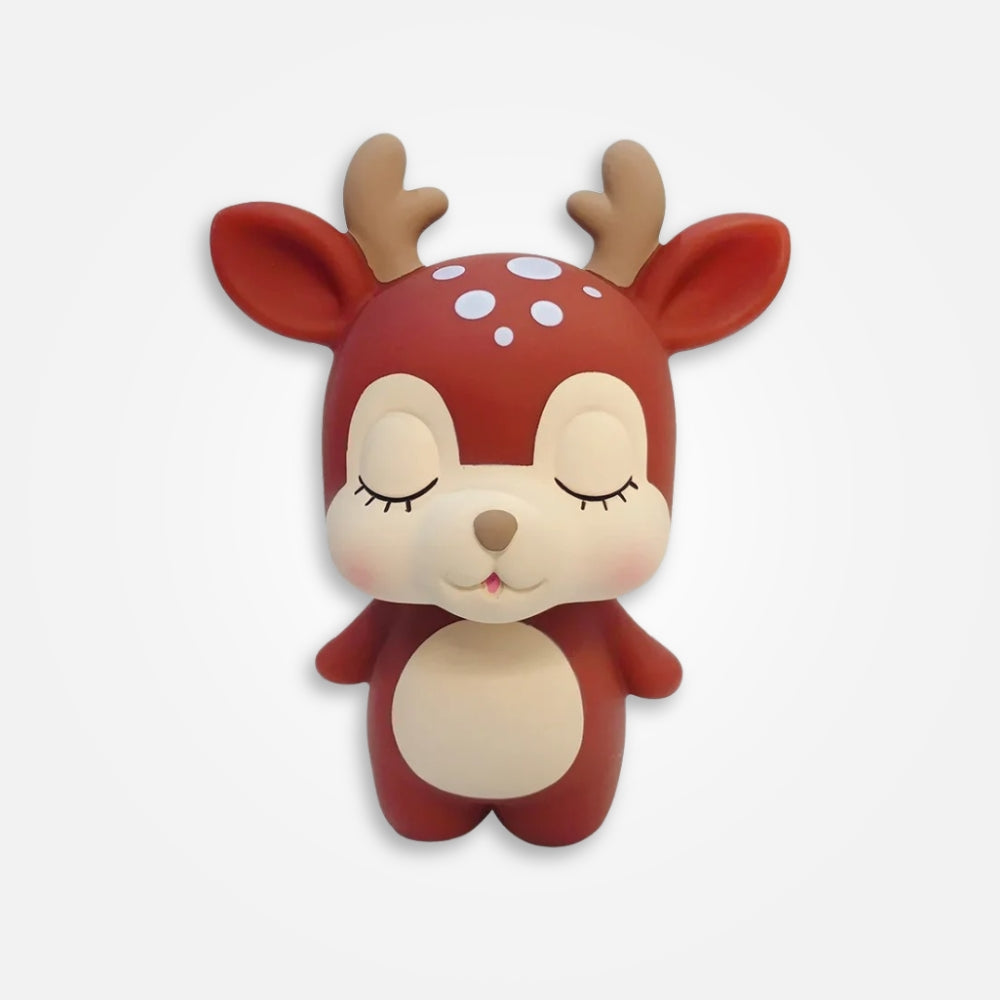 SKARBONKA RENIFER | JULIA - Brązowy / 19 x 15.5 cm