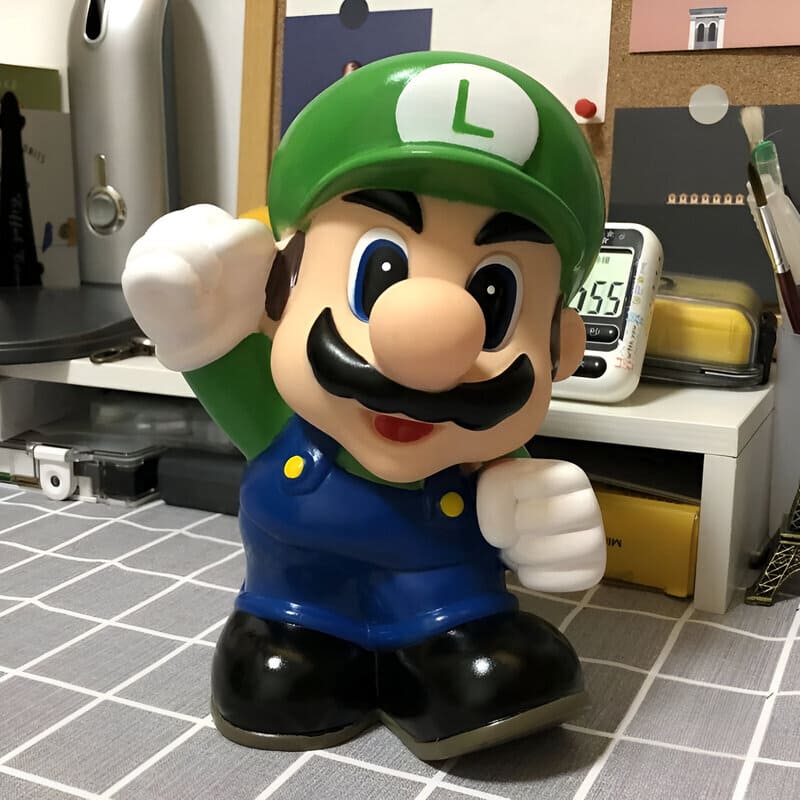 SKARBONKA SUPER MARIO | IGNACY - Luigi - Tirelire