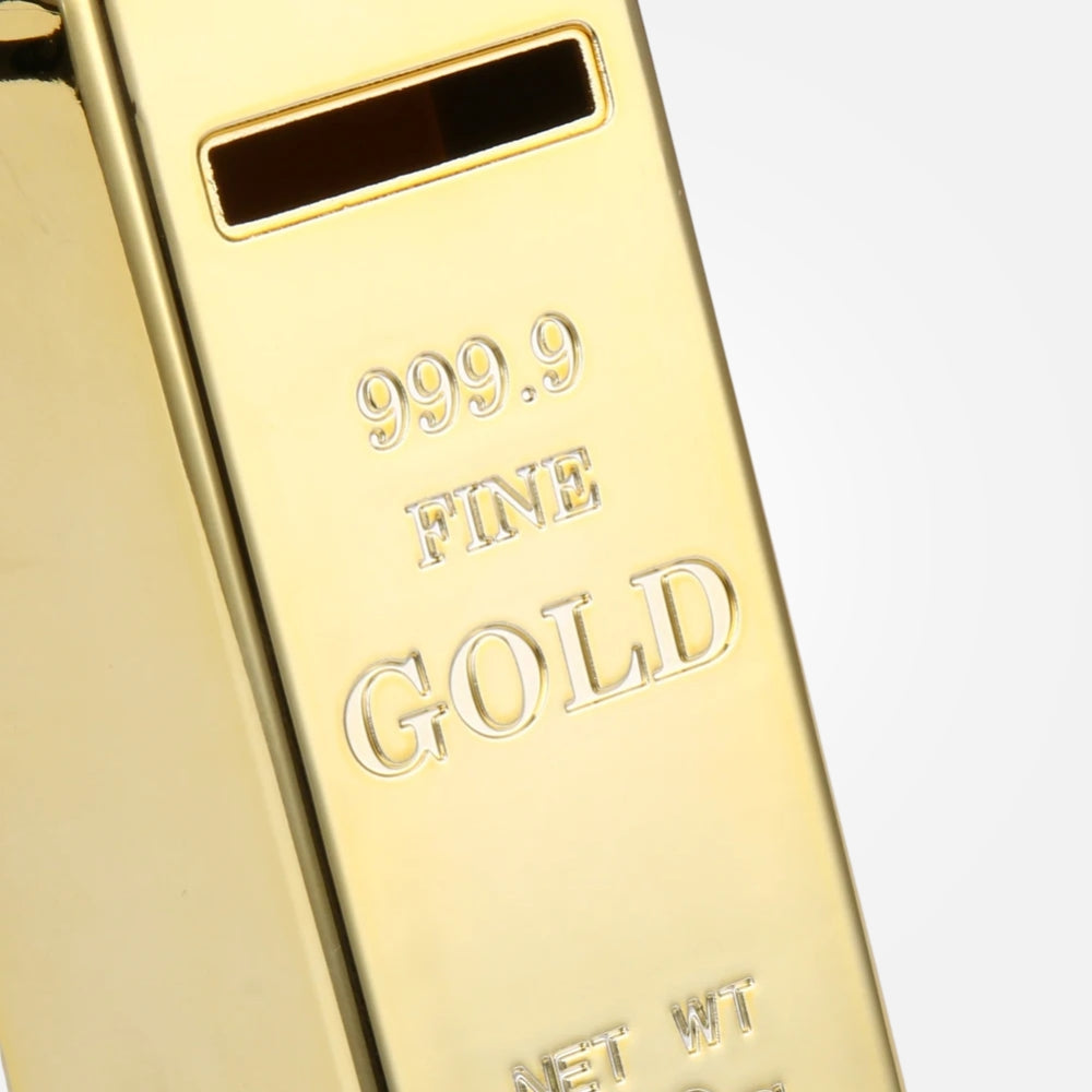 SKARBONKA SZTABKA ZŁOTA | TYMOTEUSZ - Zlota / 14.5 x 5.5