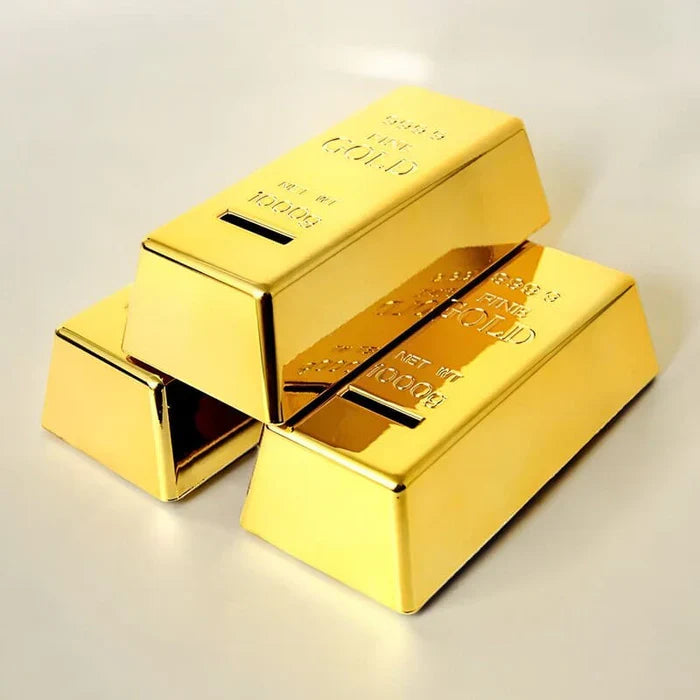 SKARBONKA SZTABKA ZŁOTA | TYMOTEUSZ - Zlota / 14.5 x 5.5