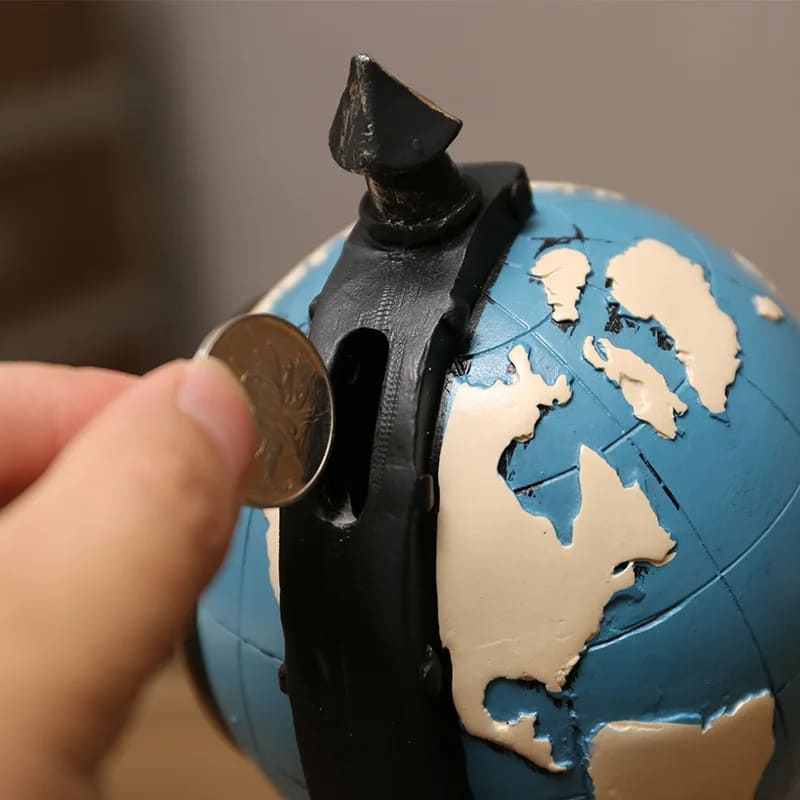 SKARBONKA W KSZTAŁCIE GLOBUSA - Tirelire