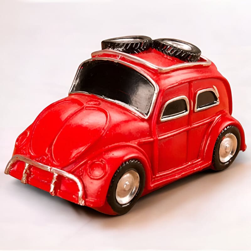 SKARBONKA W KSZTAŁCIE SAMOCHODU - Czerwony - Tirelire