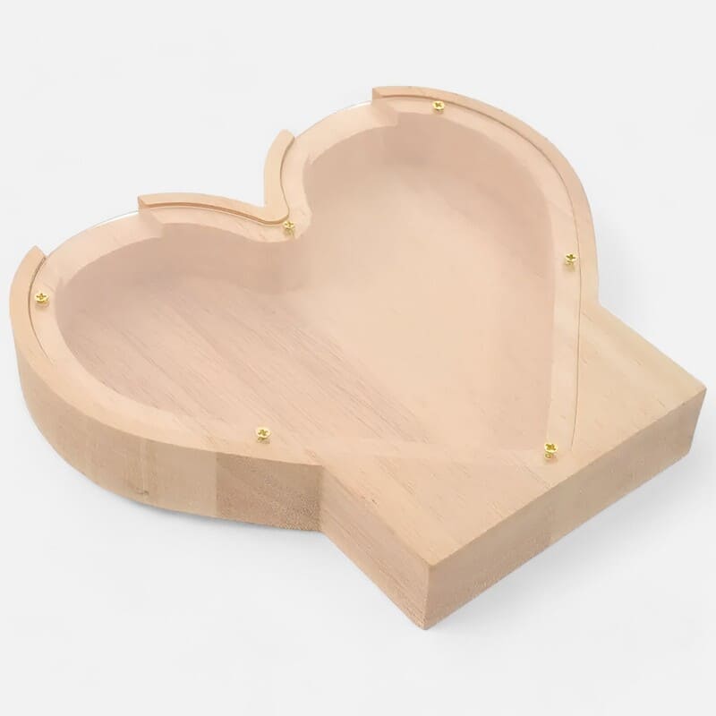 SKARBONKA W KSZTAŁCIE SERCA - Tirelire