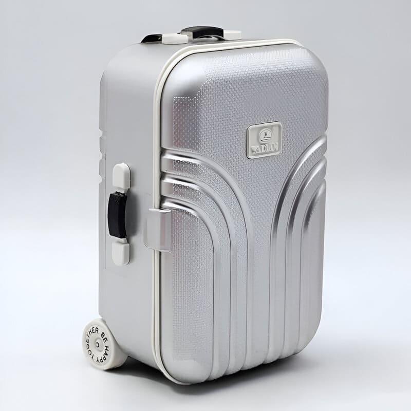 SKARBONKA WALIZKA - Szary - Tirelire