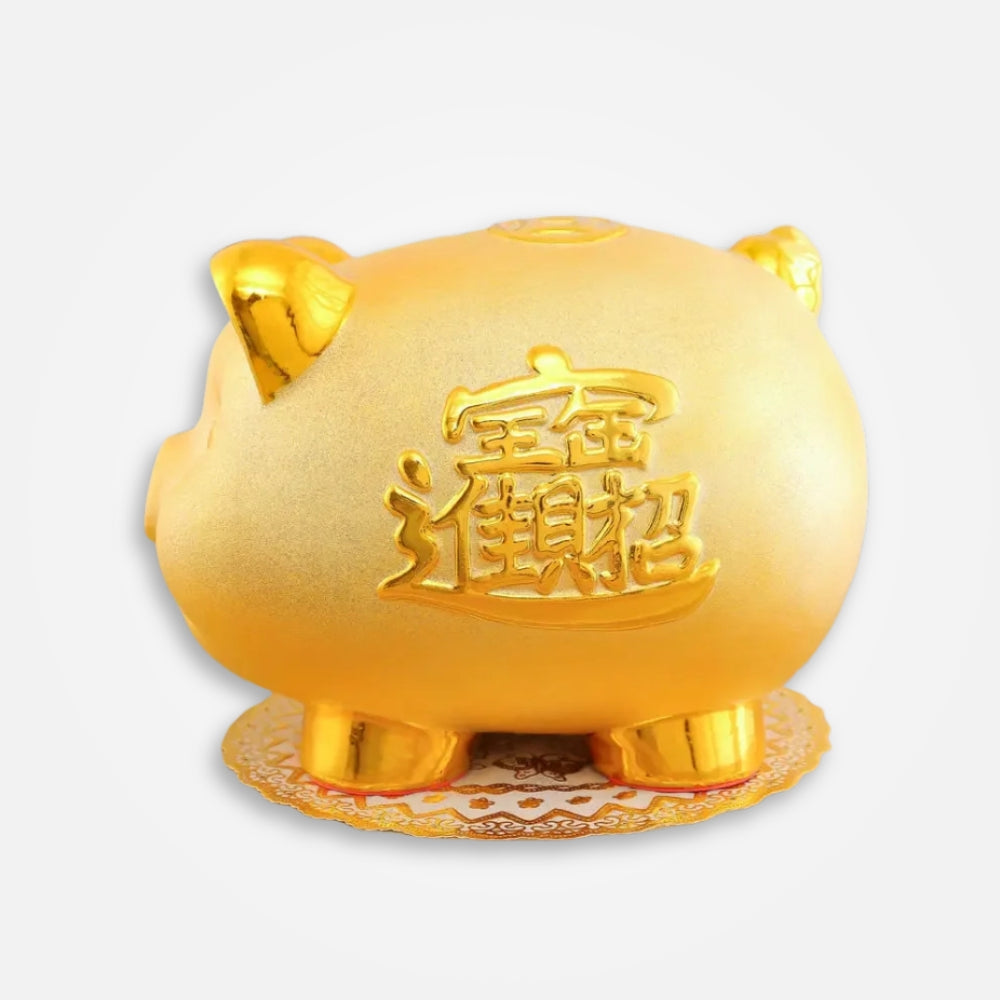 ŚWINKA SKARBONKA ZŁOTA | JULIAN