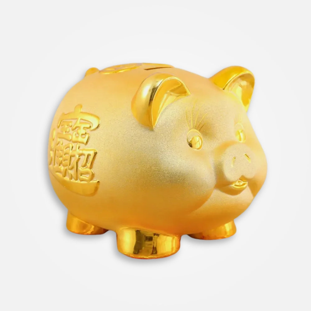 ŚWINKA SKARBONKA ZŁOTA | JULIAN